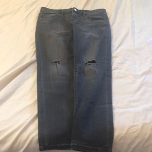 Banana Republic grey jeans